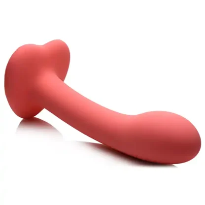 Curve Toys Simply Sweet 7 G-Spot Silicone Dildo Tip Close Up