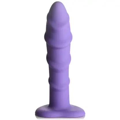 Curve Toys Simply Sweet 7 Swirl Silicone Dildo
