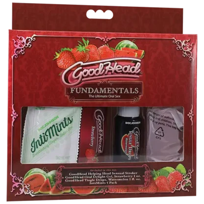Doc Johnson GoodHead Fundamentals Kit Packaging