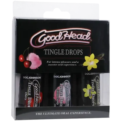 Doc Johnson GoodHead Tingle Drops Packaging