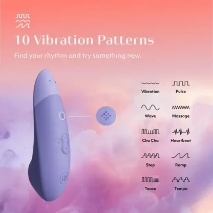 Womanizer Enhance 2-in-1 Pleasure Air and Vibration Clitoral Stimulator 5
