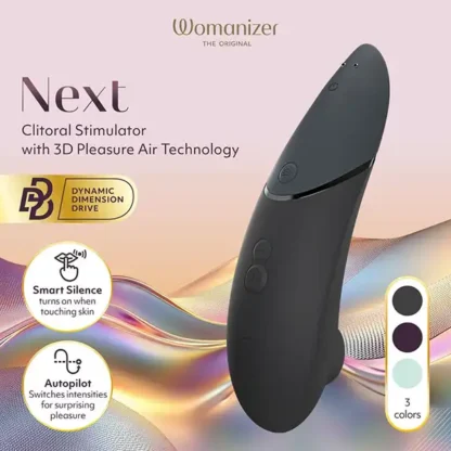 Womanizer Next 3D Pleasure Air Clitoral Stimulator 1