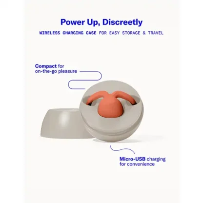 Dame Eva II Wearable Clitoral Vibrator Charging