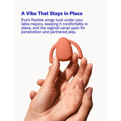 Dame Eva II Wearable Clitoral Vibrator Held In Hand