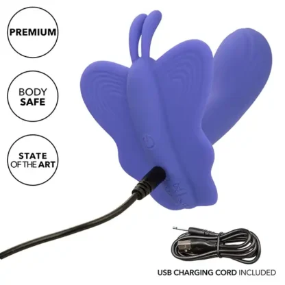 CalExotics Connect Venus Butterfly App-Controlled Wearable Vibrator Charging