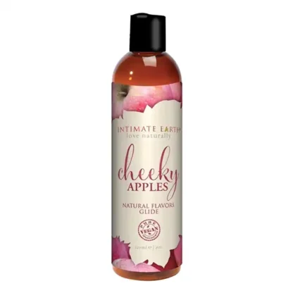 Intimate Earth Love Naturally Cheeky Apples Natural Flavors Glide