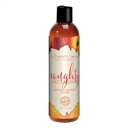 Intimate Earth Love Naturally Naughty Nectarines Natural Flavors Glide