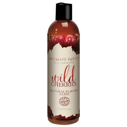 Intimate Earth Love Naturally Wild Cherries Natural Flavors Glide