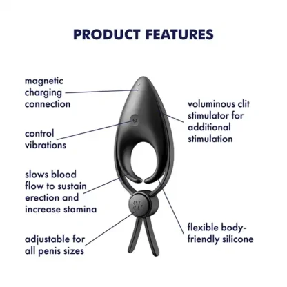 Satisfyer Sniper Vibrating Ring Features