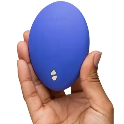 We-Vibe Temp Vibrator Held In Hand Underside Showing