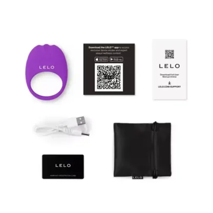 Lelo Lifeguard Originals Couples Vibrator Package Contents