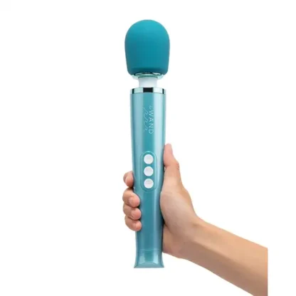 Le Wand Dive Vibrator Held In Hand