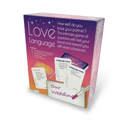 Little Genie Love Language Romance Game Packaging Back