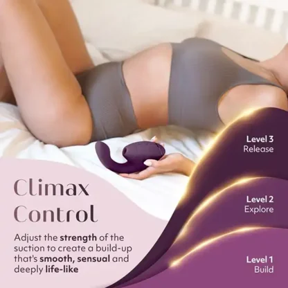 Womanizer Next Duo Clitoral & G-Spot Dual Stimulator Climax Control Feature