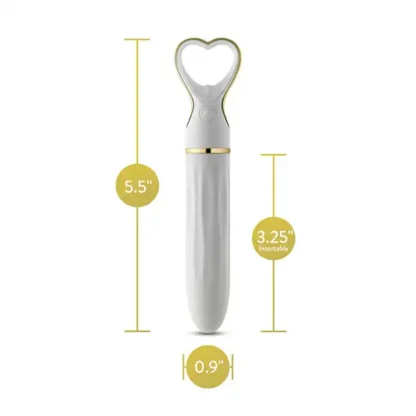 Blush Delice Heartthrob Bullet Vibrator Size Information