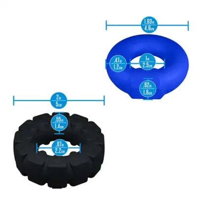 Blush Performance Plus 2-Ring Set Size Information