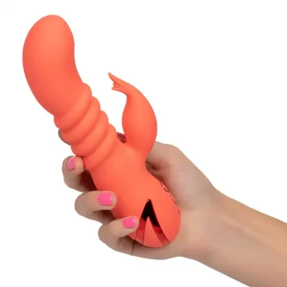 CalExotics California Dreaming Orange County Cutie Vibrator Held In Hand