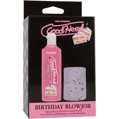 Doc Johnson Goodhead Birthday Blowjob Kit Packaging