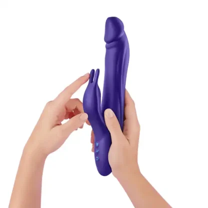 FemmeFunn Booster Rabbit XL Held In Hand