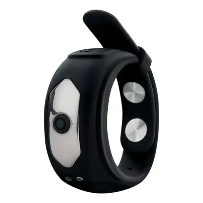 Zolo Fit Rite Vibrating C-Ring with Snaps Angled View