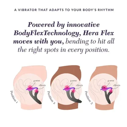 Je Joue Hera Flex Rabbit Vibrator Flexibility Feature