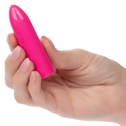 CalExotics Turbo Buzz Classic Mini Bullet Vibrator Held In Hand
